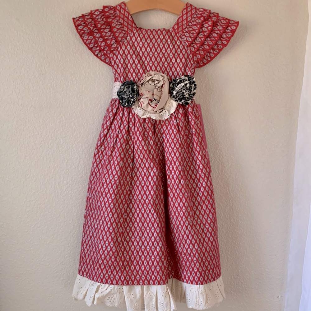 Mustard Pie Delphine Party Dress Size 4